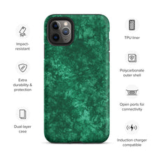 Load image into Gallery viewer, Emerald Green Tough iPhone case