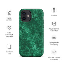 Load image into Gallery viewer, Emerald Green Tough iPhone case