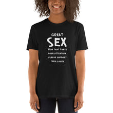 Load image into Gallery viewer, Funny Term Limits Short-Sleeve Unisex T-Shirt