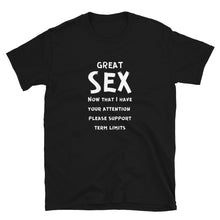 Load image into Gallery viewer, Funny Term Limits Short-Sleeve Unisex T-Shirt