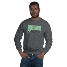 Load image into Gallery viewer, Business Card Unisex Sweatshirt, Guerilla Marketing Sweatshirt, Gift For Business Owner