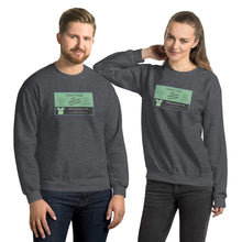 Load image into Gallery viewer, Business Card Unisex Sweatshirt, Guerilla Marketing Sweatshirt, Gift For Business Owner