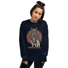 Load image into Gallery viewer, Samurai Pug Unisex Sweatshirt, Funny Pug Lover&#39;s Sweatshirt, Pug Gift