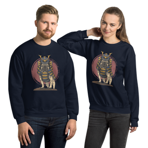 Samurai Pug Unisex Sweatshirt, Funny Pug Lover's Sweatshirt, Pug Gift