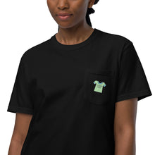 Load image into Gallery viewer, Your Logo Unisex garment-dyed pocket t-shirt, Custom Guerilla Marketing Tee