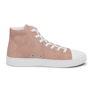 Urban Pink Women’s high top canvas shoes