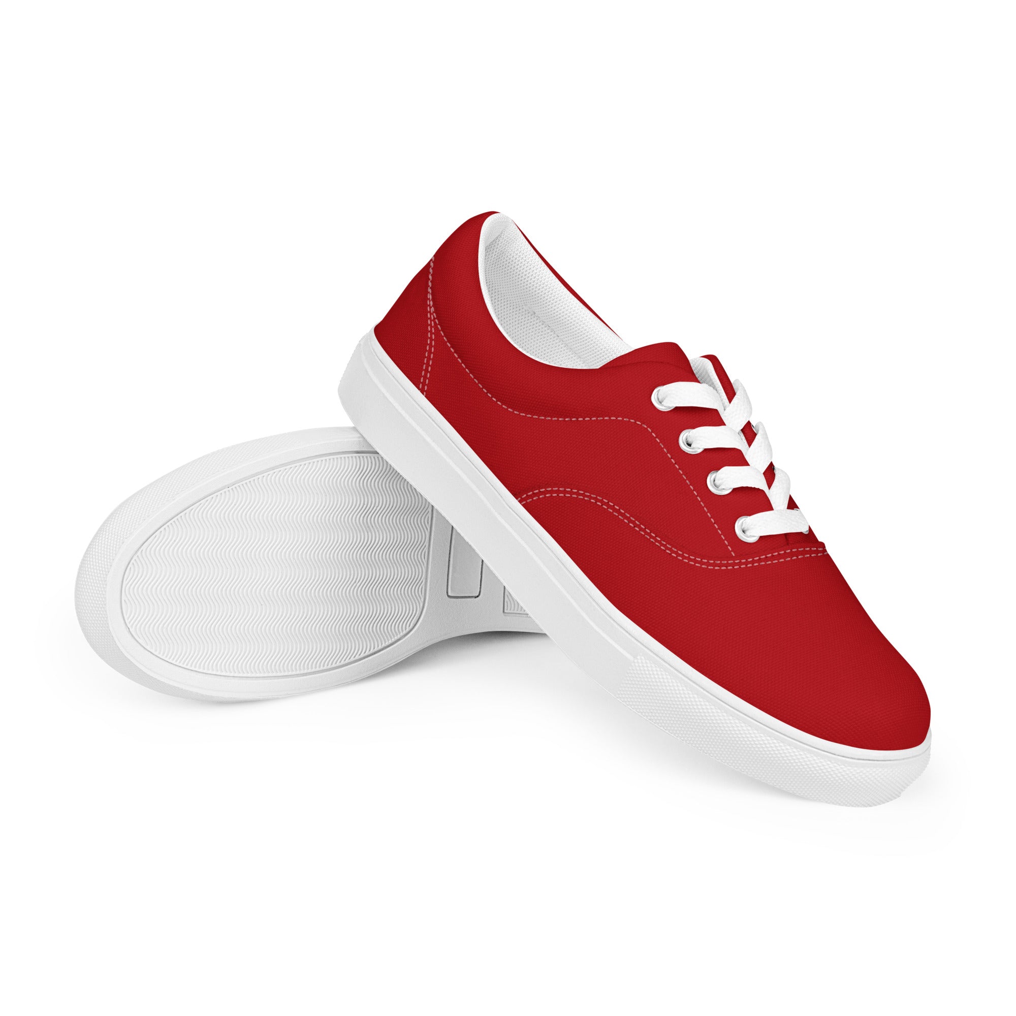 Amazon.com | Canvas Sneakers for Women Canvas Slip-On Christmas Print  Comfortable Casual Lace Up Low-Top Shoes for Women Red | Fashion Sneakers
