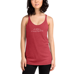 Please Note The Time.  You're Going To Be My Alibi Later.  Women's Racerback Tank