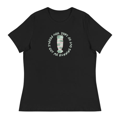 Funny Sage Smudge Stick Women's Relaxed T-Shirt