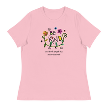 Load image into Gallery viewer, Funny Women&#39;s Relaxed T-Shirt, Be Kind And Don&#39;t Forget The Senior Discount,  Gift For Grandma, Gift For Senior